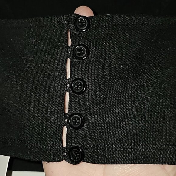 NWT Urban Outfitters Red/Black Cropped Stretchy Wide Ribbon Strap Tank Top - Picture 8 of 10